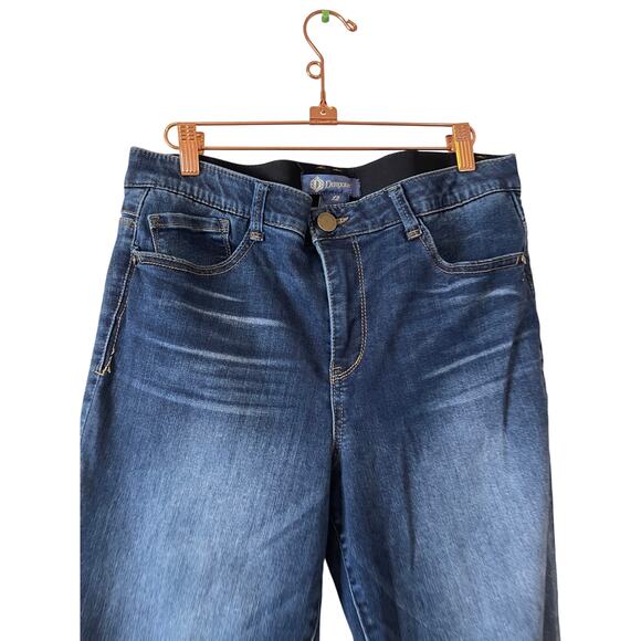 Democracy “ab”solution high rise skinny jeans‎ size 12 dark wash - Picture 3 of 9